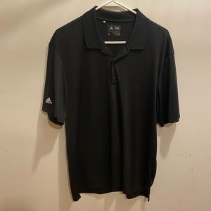 Black Adidas Golf Shirt size Large